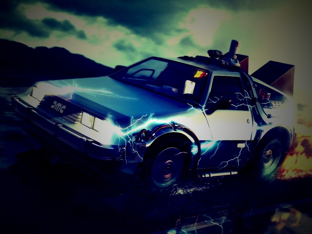 Машина времени обои