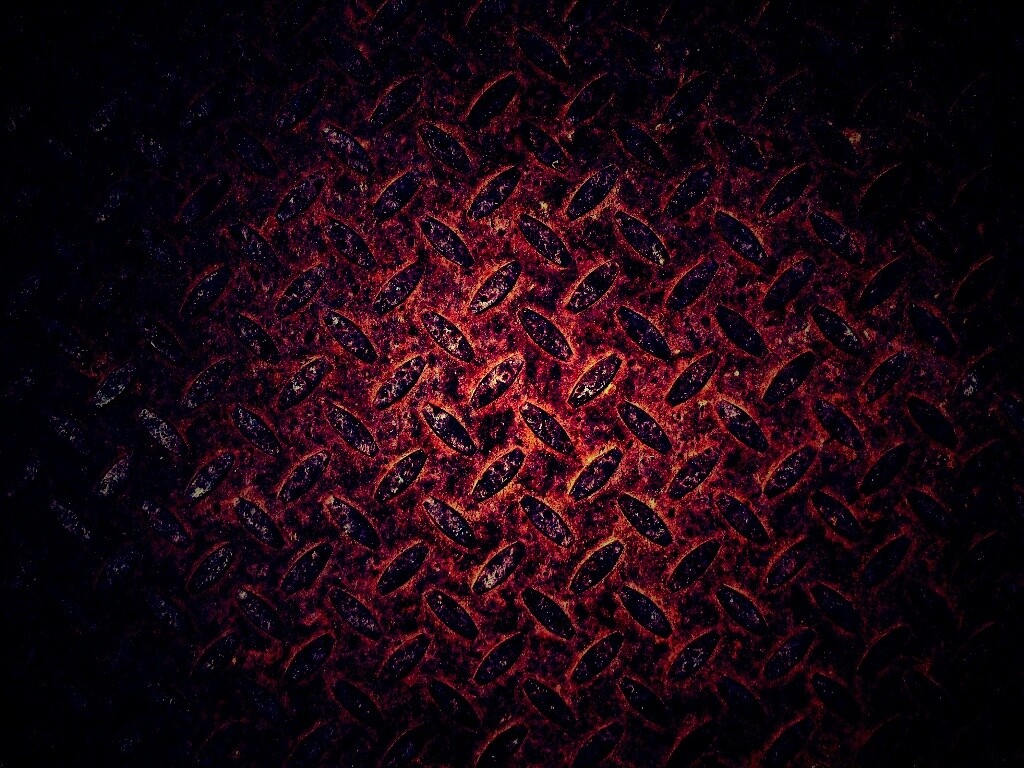 Ржавый перфорированный стальной лист обои