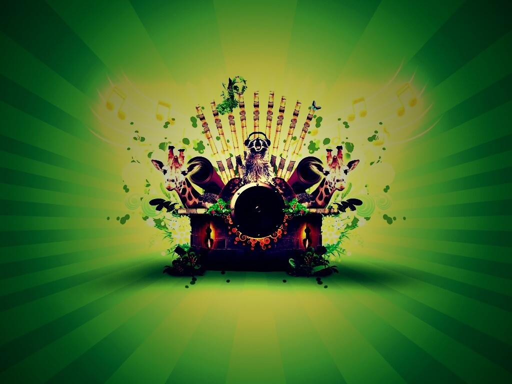 Музыка джунглей обои