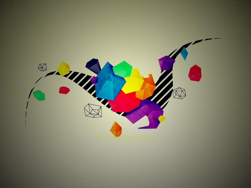 Полет абстрактной фантазии обои