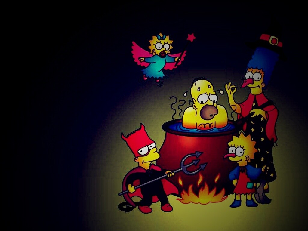 Шабаш Симпсонов обои