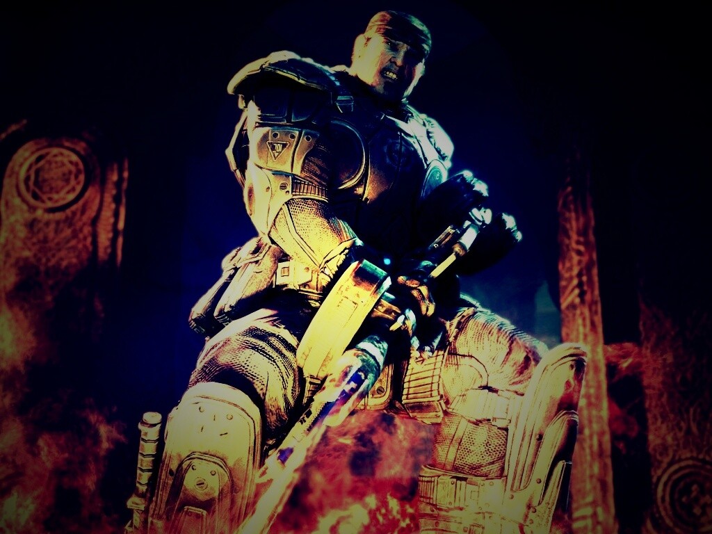 Персонаж из Gears of War обои