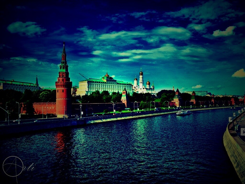 Московский кремль обои