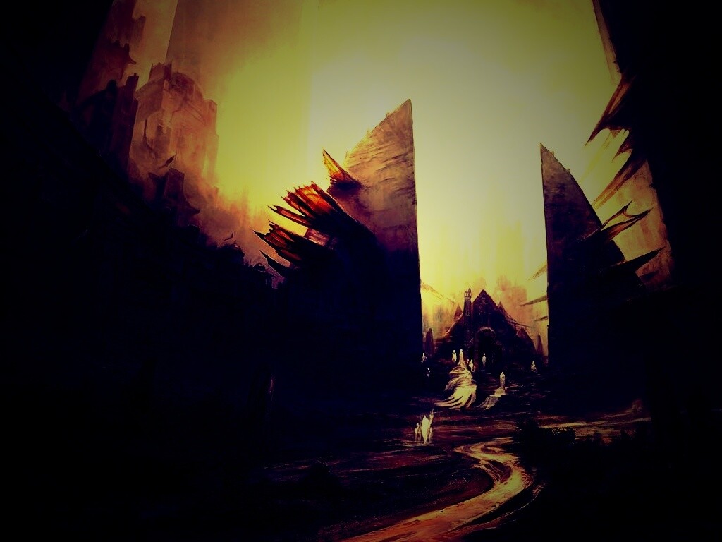 Затерянный город обои