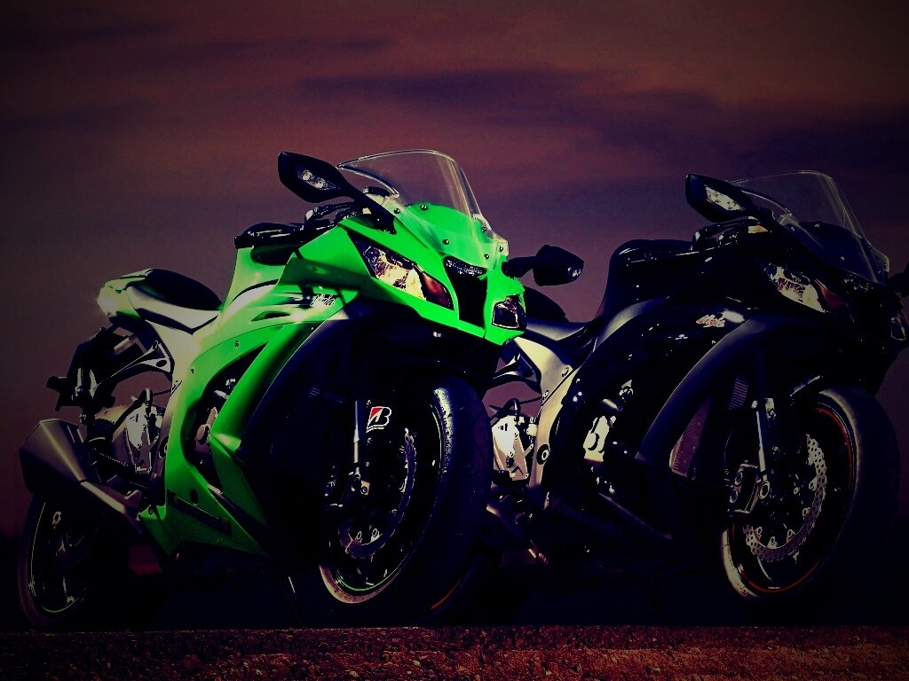Два Кавасаки обои