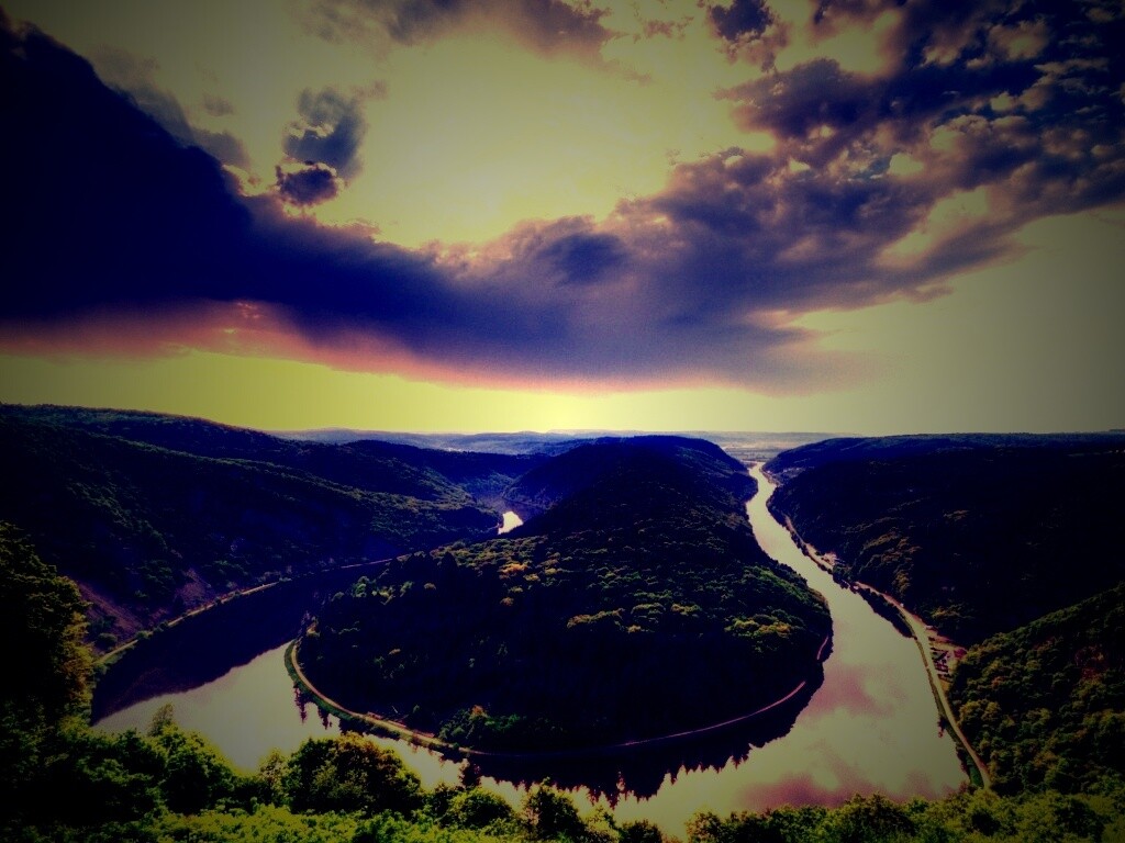 Извилистый каньон обои