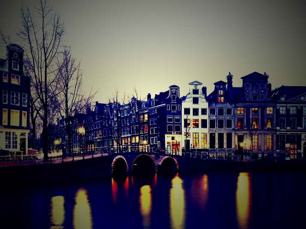 Европейский городок обои