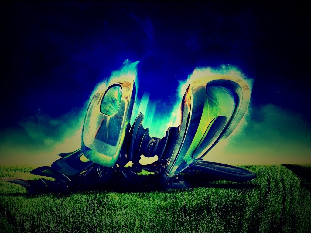 Нечто в поле обои