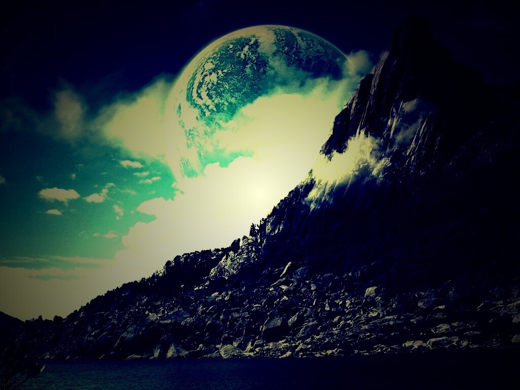 Далекие горы обои