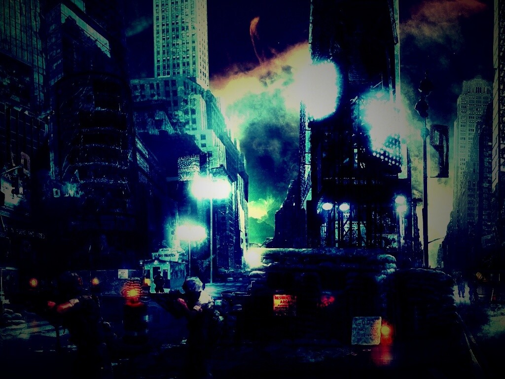 Укрепления на Таймс-сквер обои