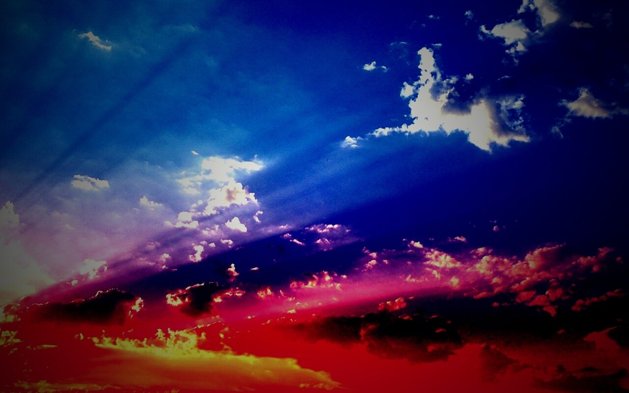 Красота восходящего солнца обои