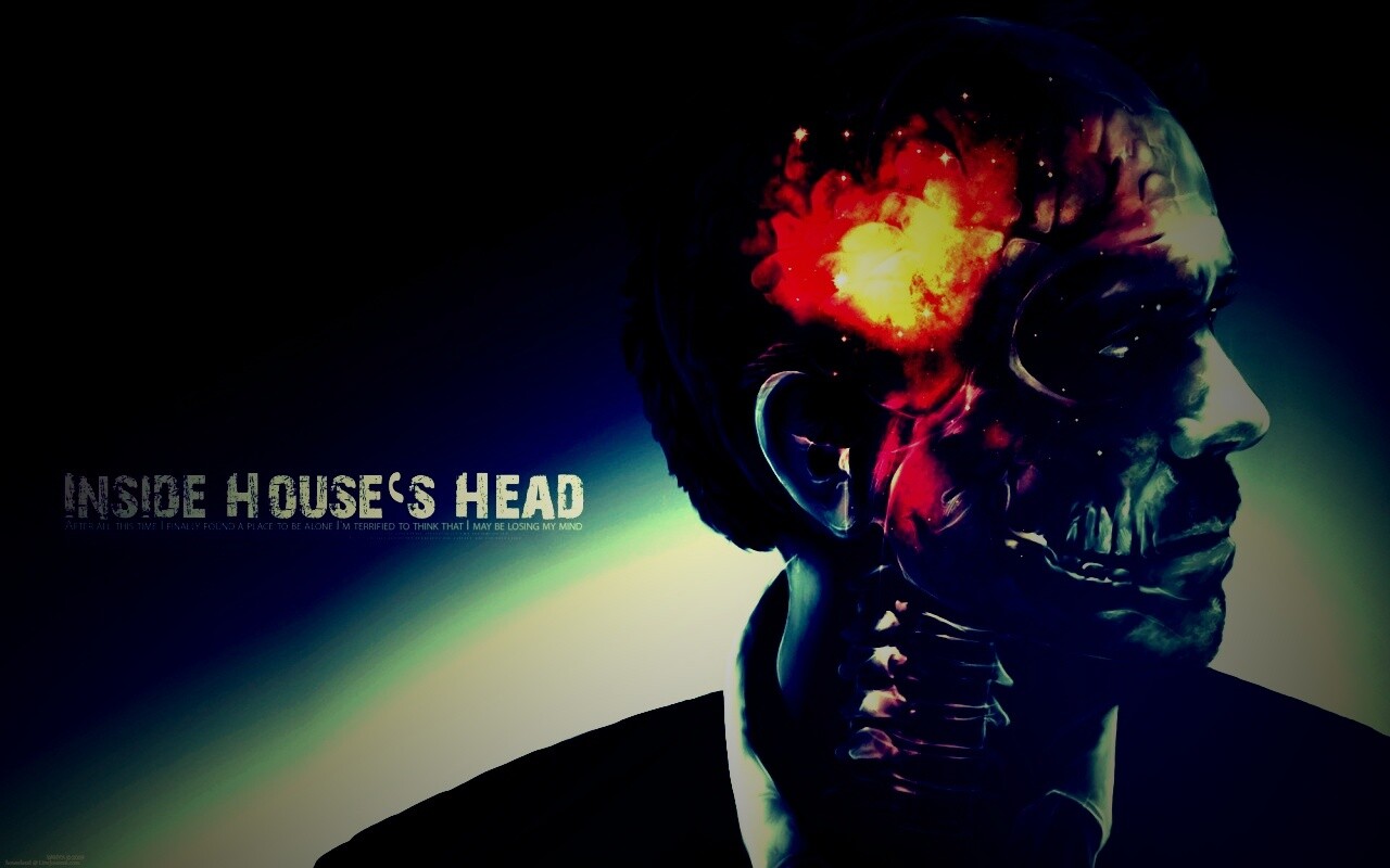 В голове доктора Хауса обои