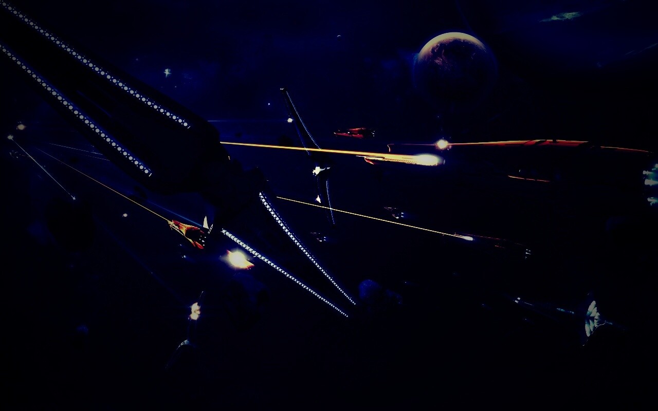 Космическая баталия обои