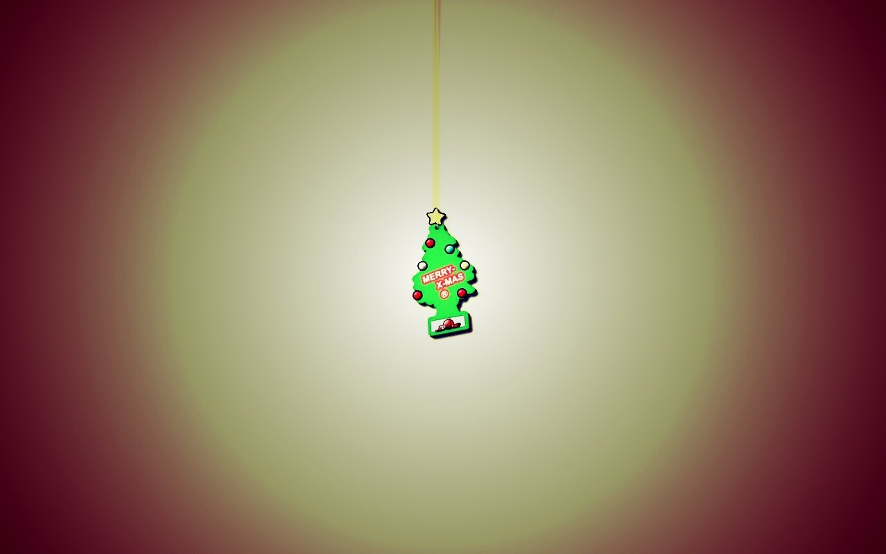 Автомобильны ароматизатор Merry x-mas обои
