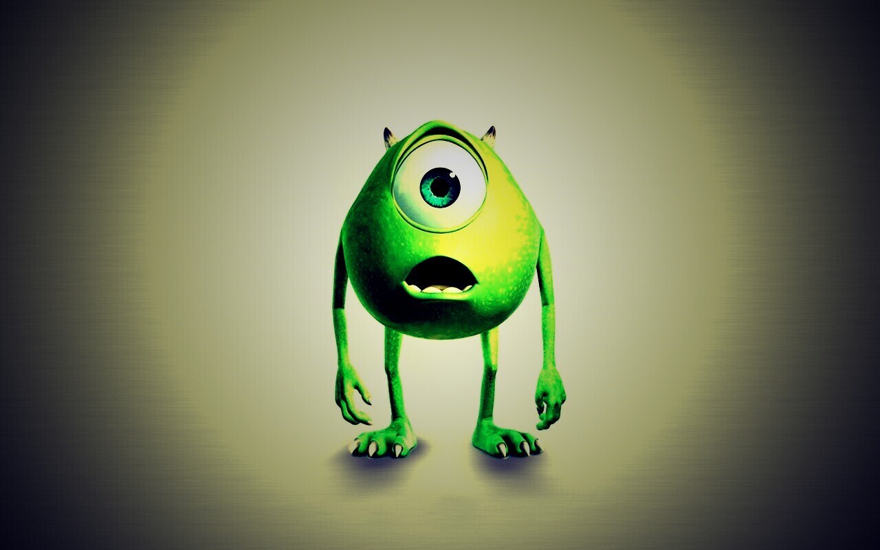 Майк из Корпорации Монстров обои