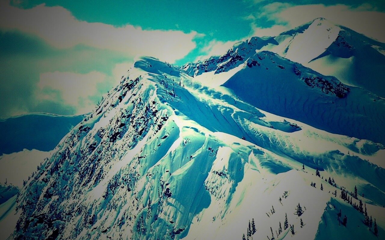 Горная гряда обои