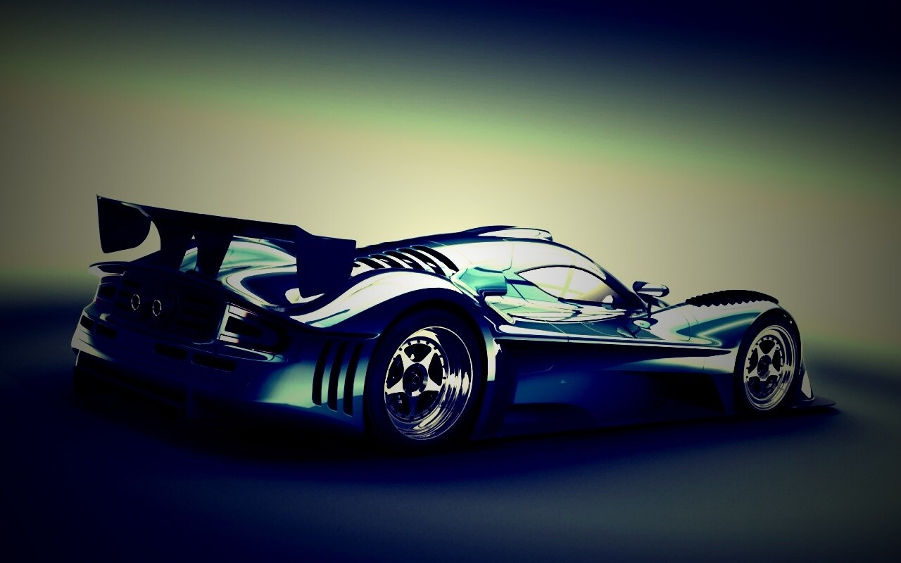 Рендер спорткара обои