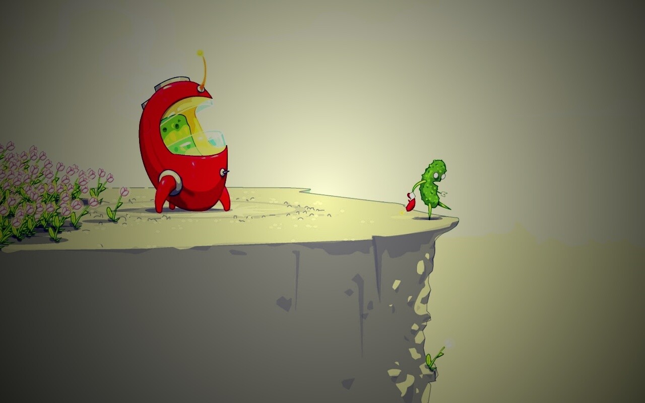 Инопланетное растение обои