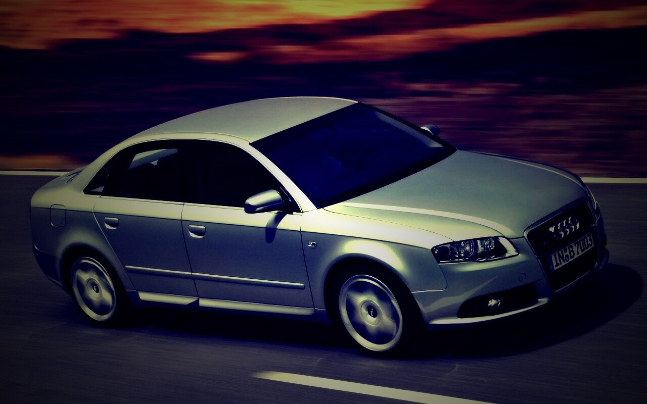 Седан Ауди обои