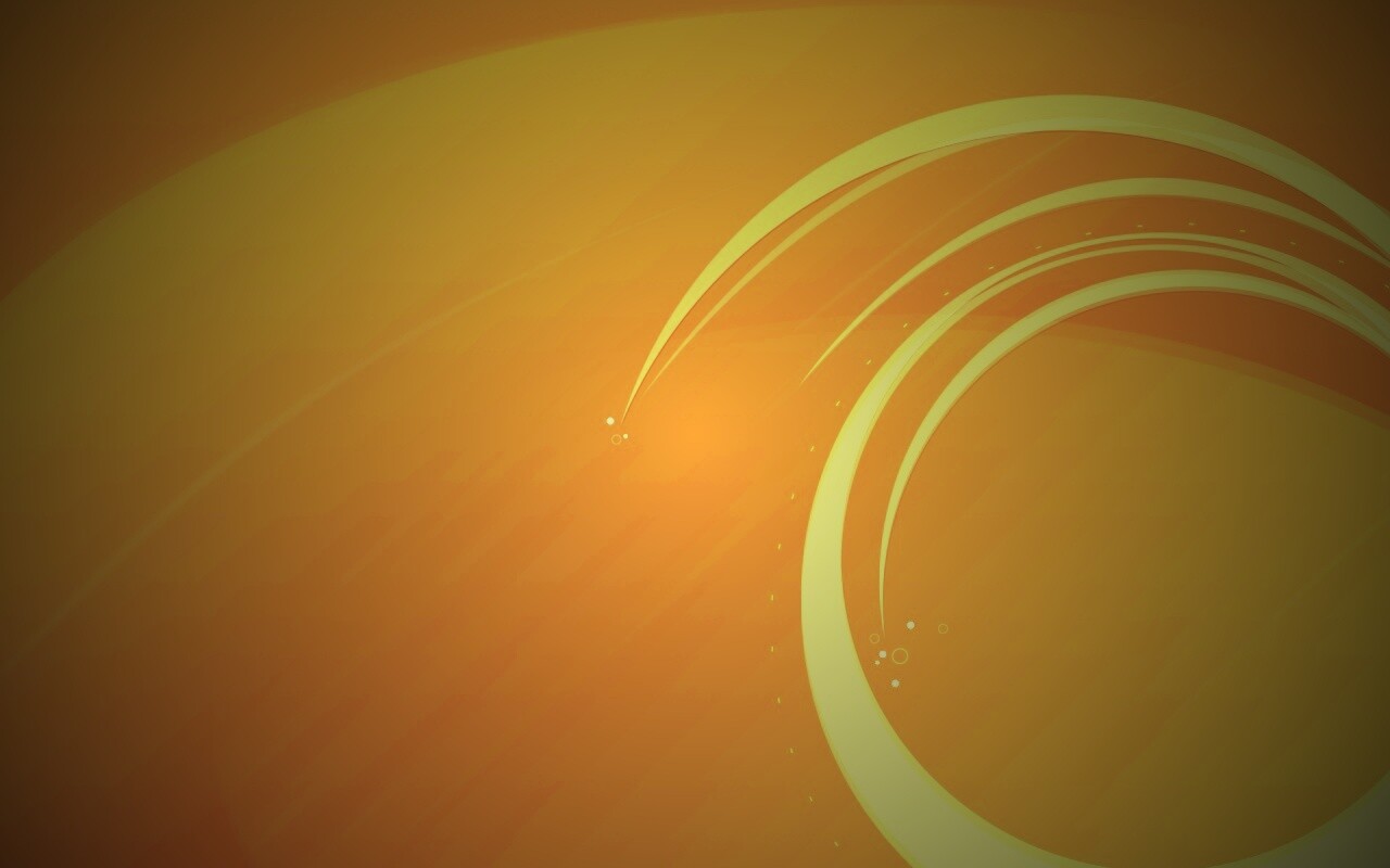 Оранжевая спираль обои