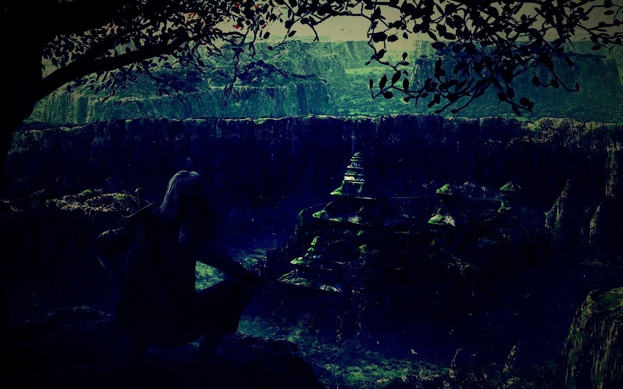 Затерянный город обои