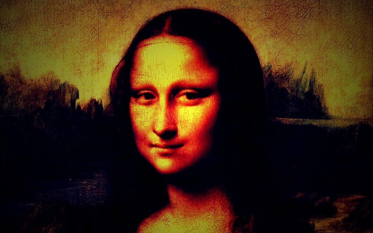 Картина Мона Лиза обои