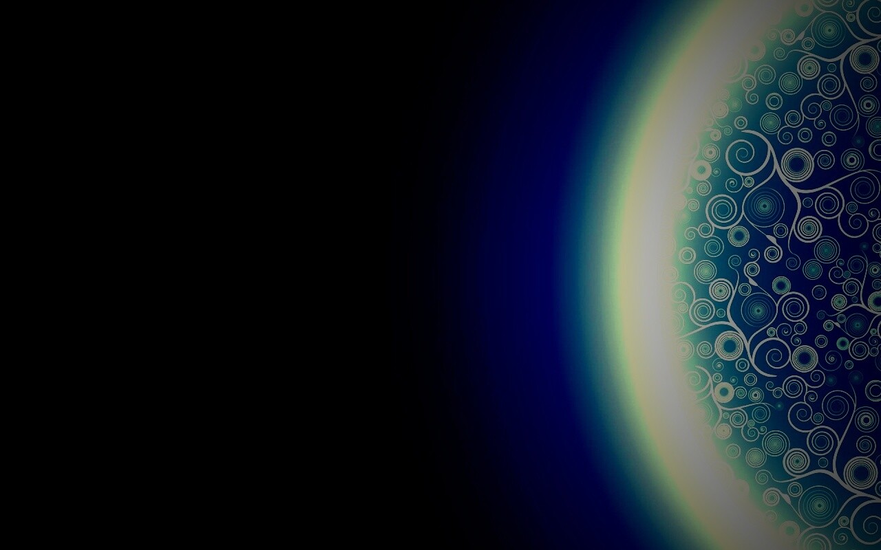 Планета из узоров обои