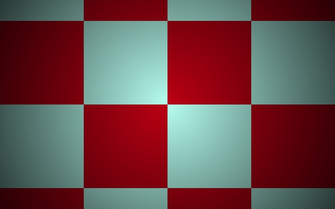 Красно-голубая клетка обои