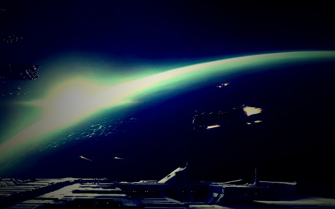 Космическая баталия обои