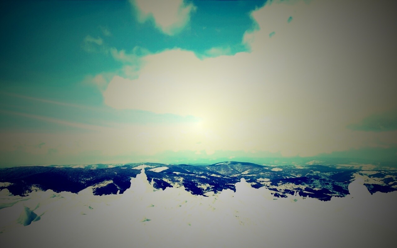 Горная вершина обои