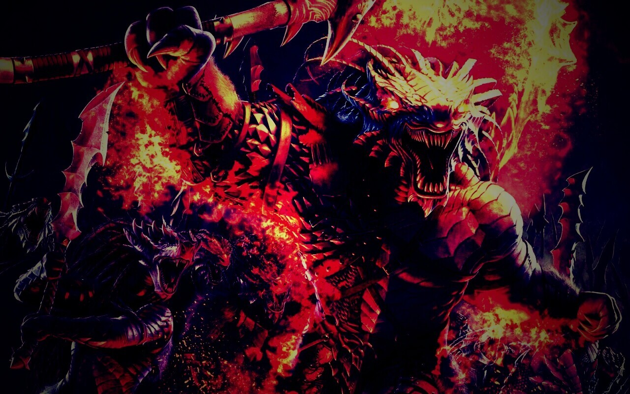 Dragonborn Barbarian обои