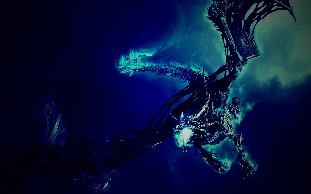 Ледяной дракон обои