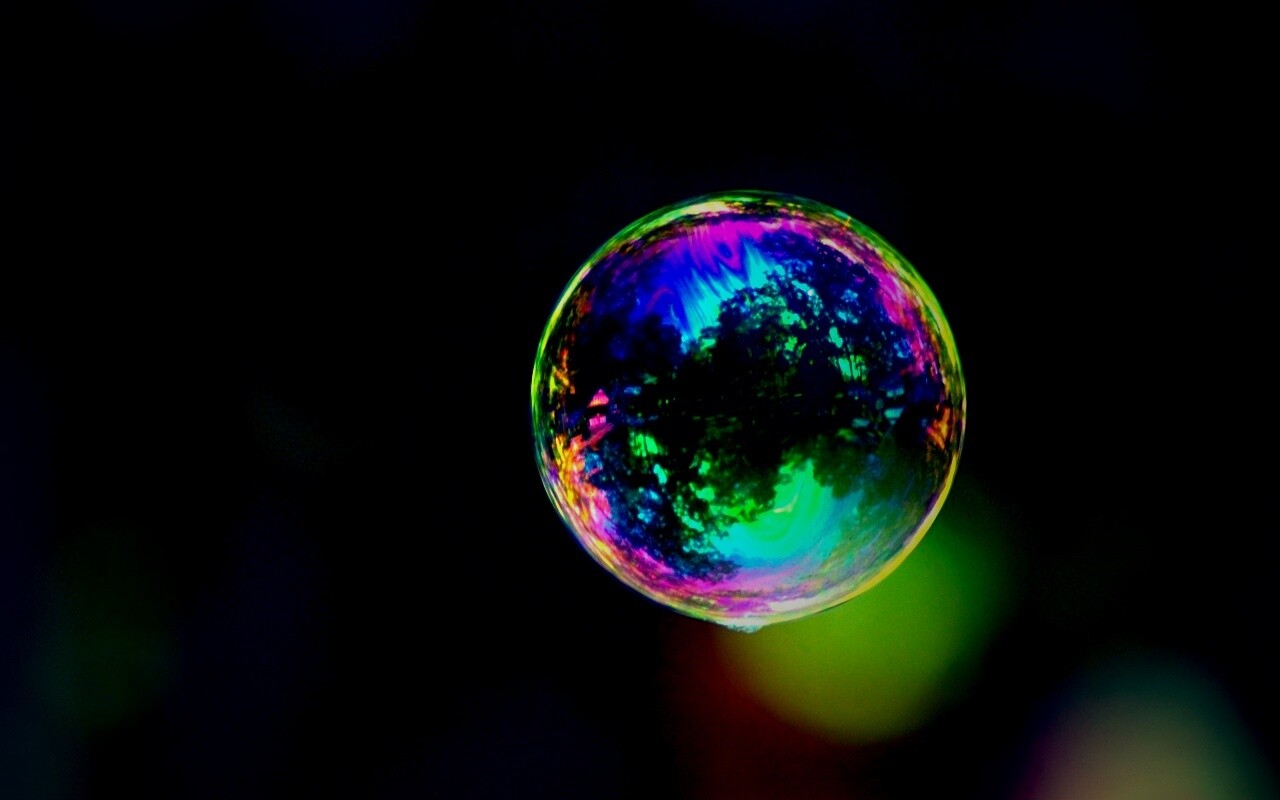 Мыльный пузырь обои