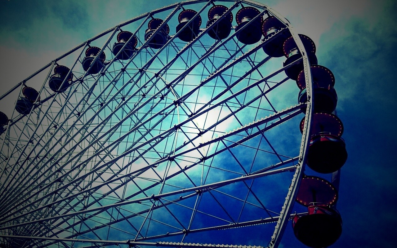 Колесо обозрения обои
