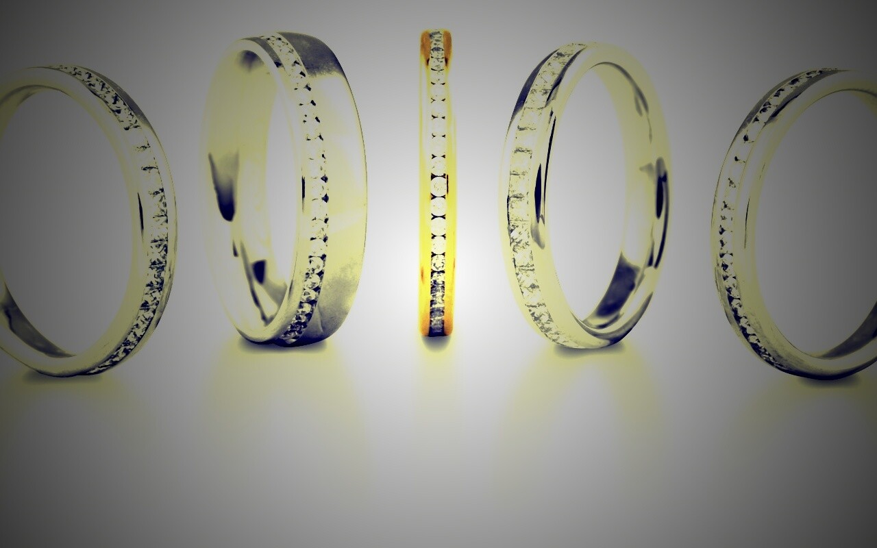 Кольца обои