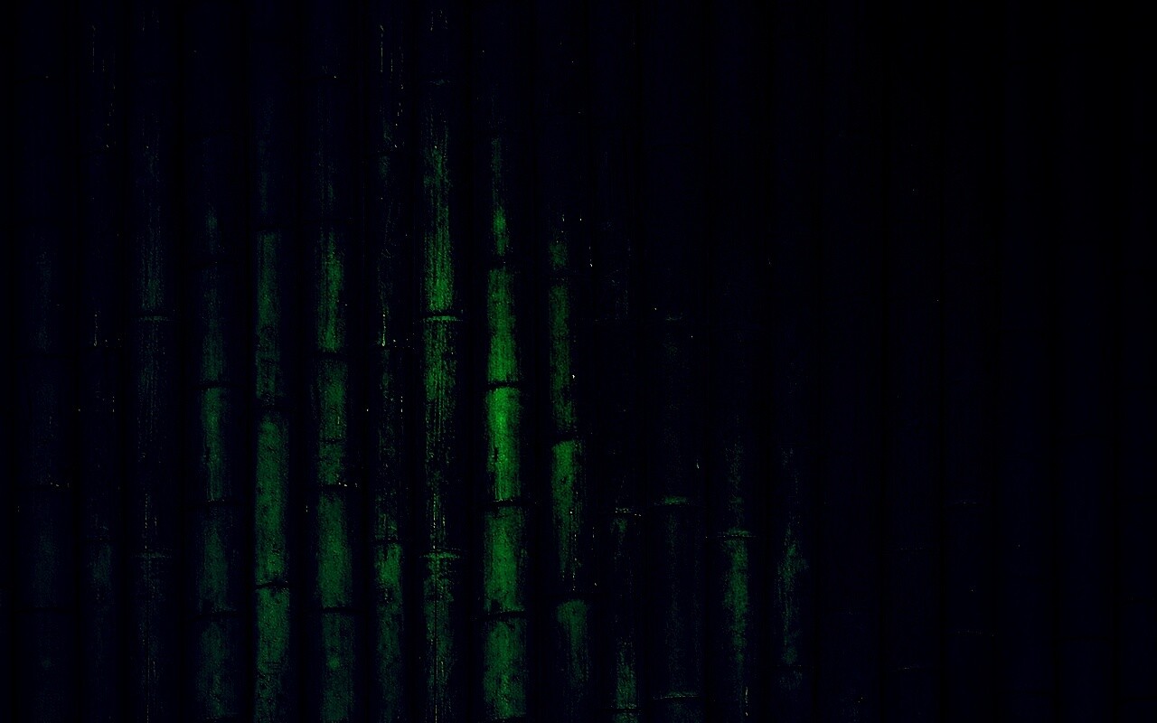 Зеленый бамбук обои