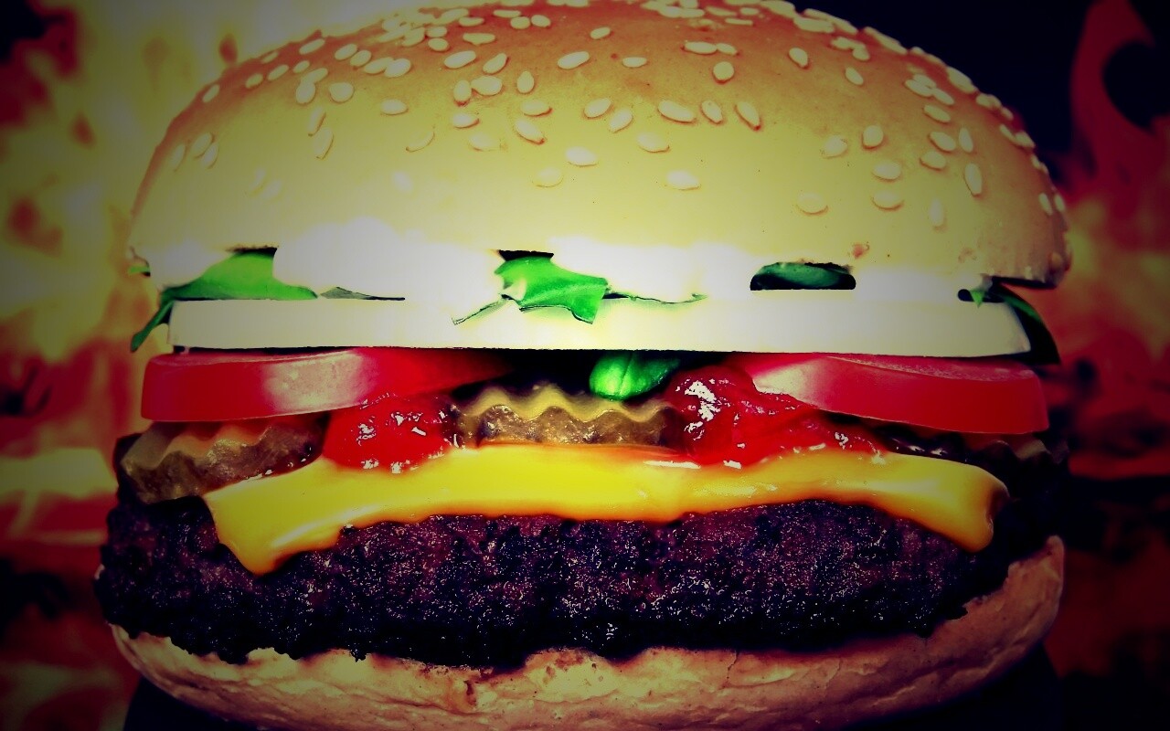 Чизбургер обои
