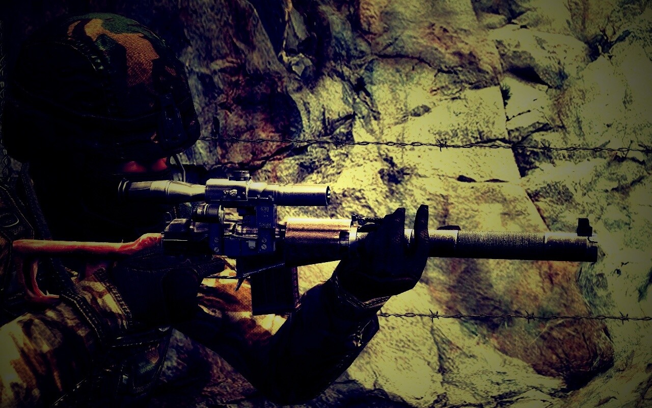 Снайпер из Counter Strike обои
