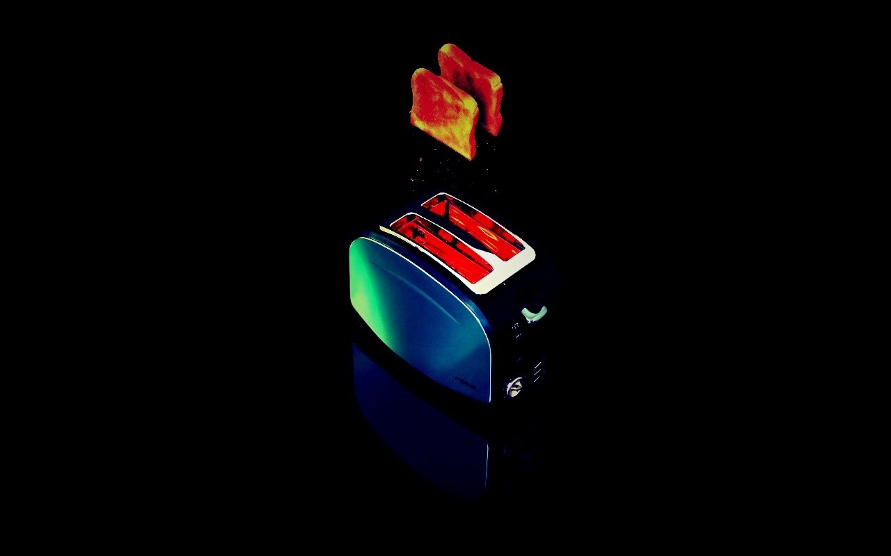 Выстрел из тостера обои