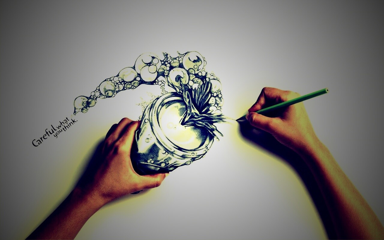 Осторожнее с тем о чем думаешь обои