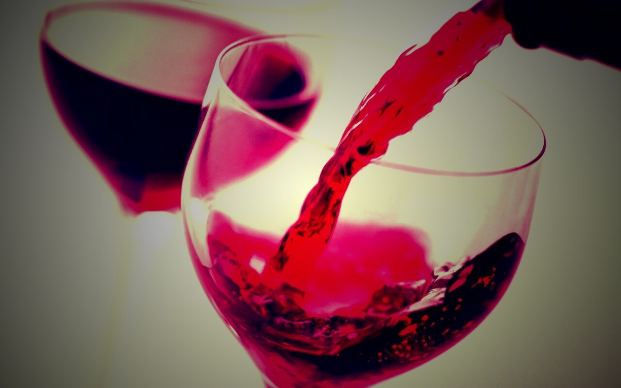 Красное вино обои