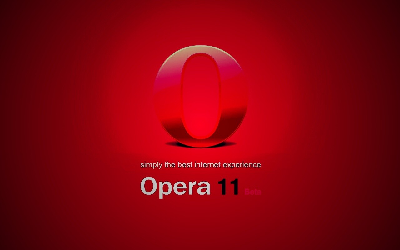 Opera 11 обои