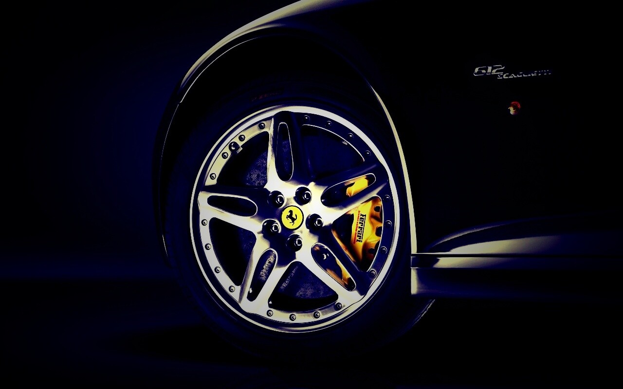 Колесо Scaglietti 612 обои