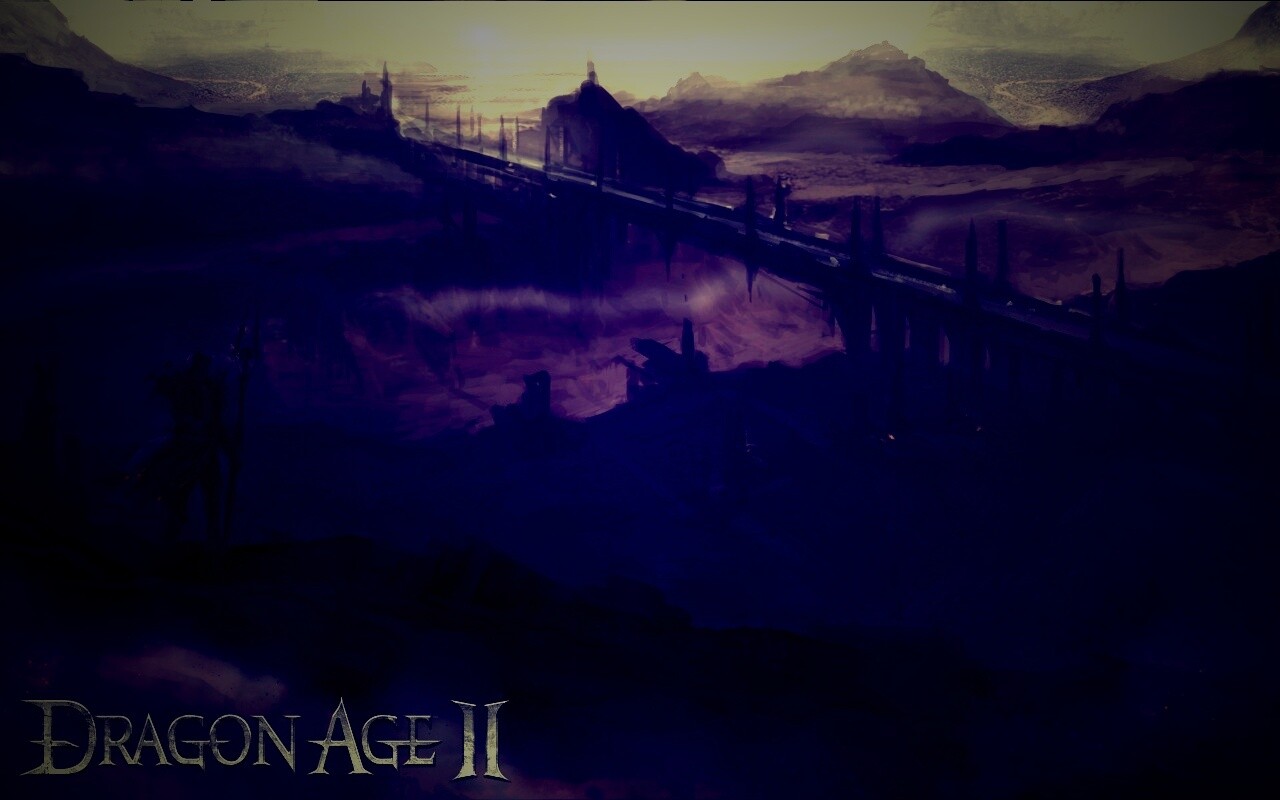 Пейзаж Dragon Age обои