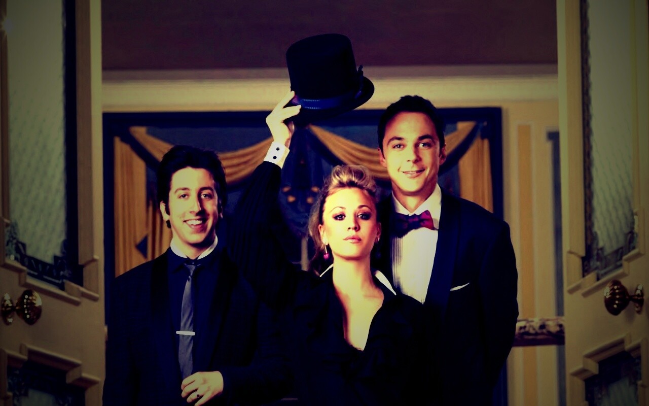 Персонажи теории большого взрыва обои