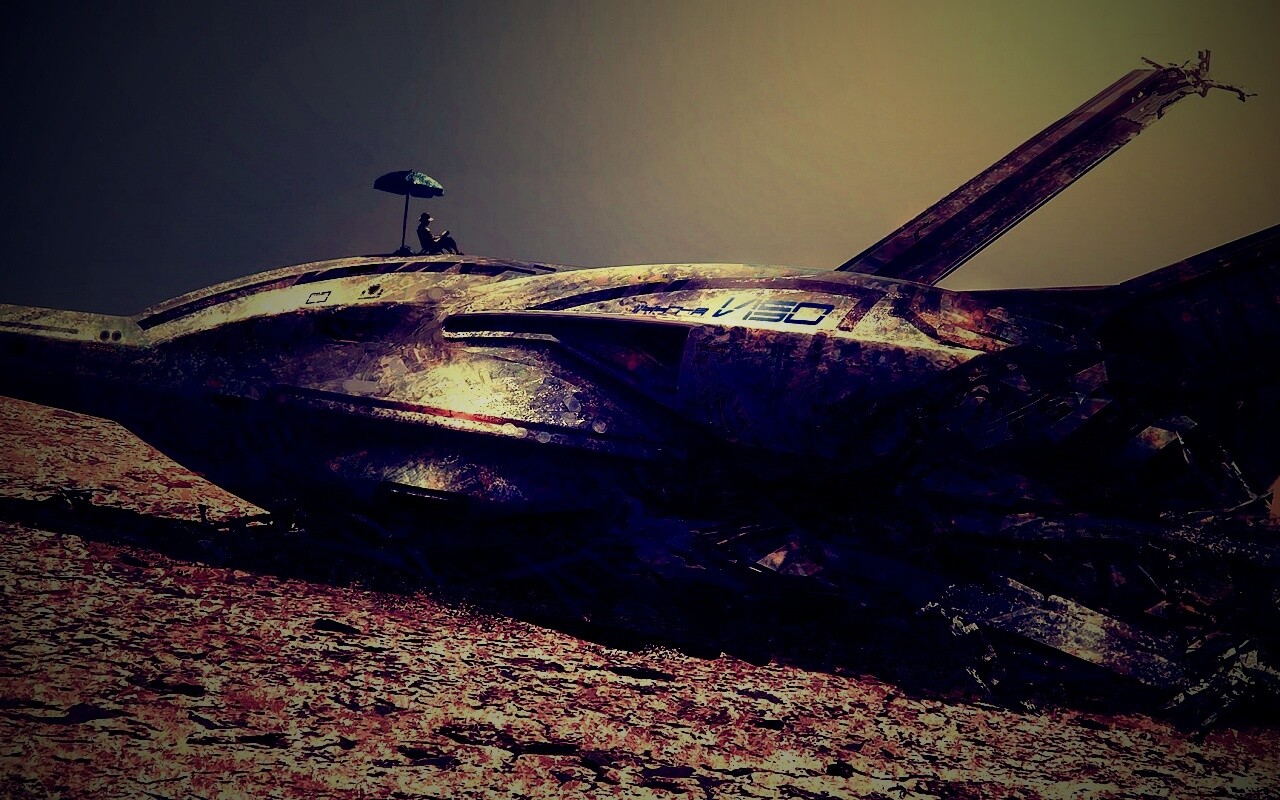 Останки корабля обои