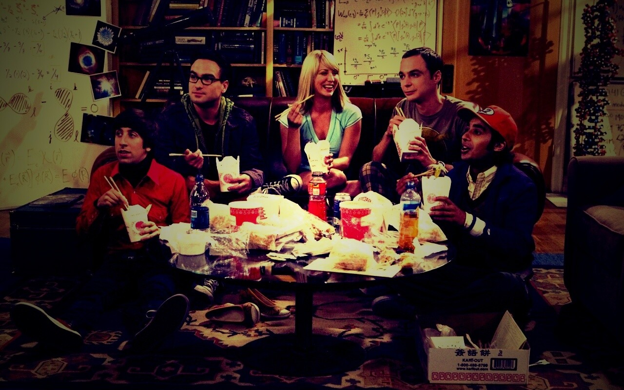 Теория большого взрыва обои