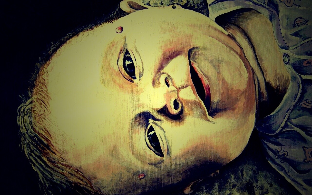 Портрет ребёнка обои