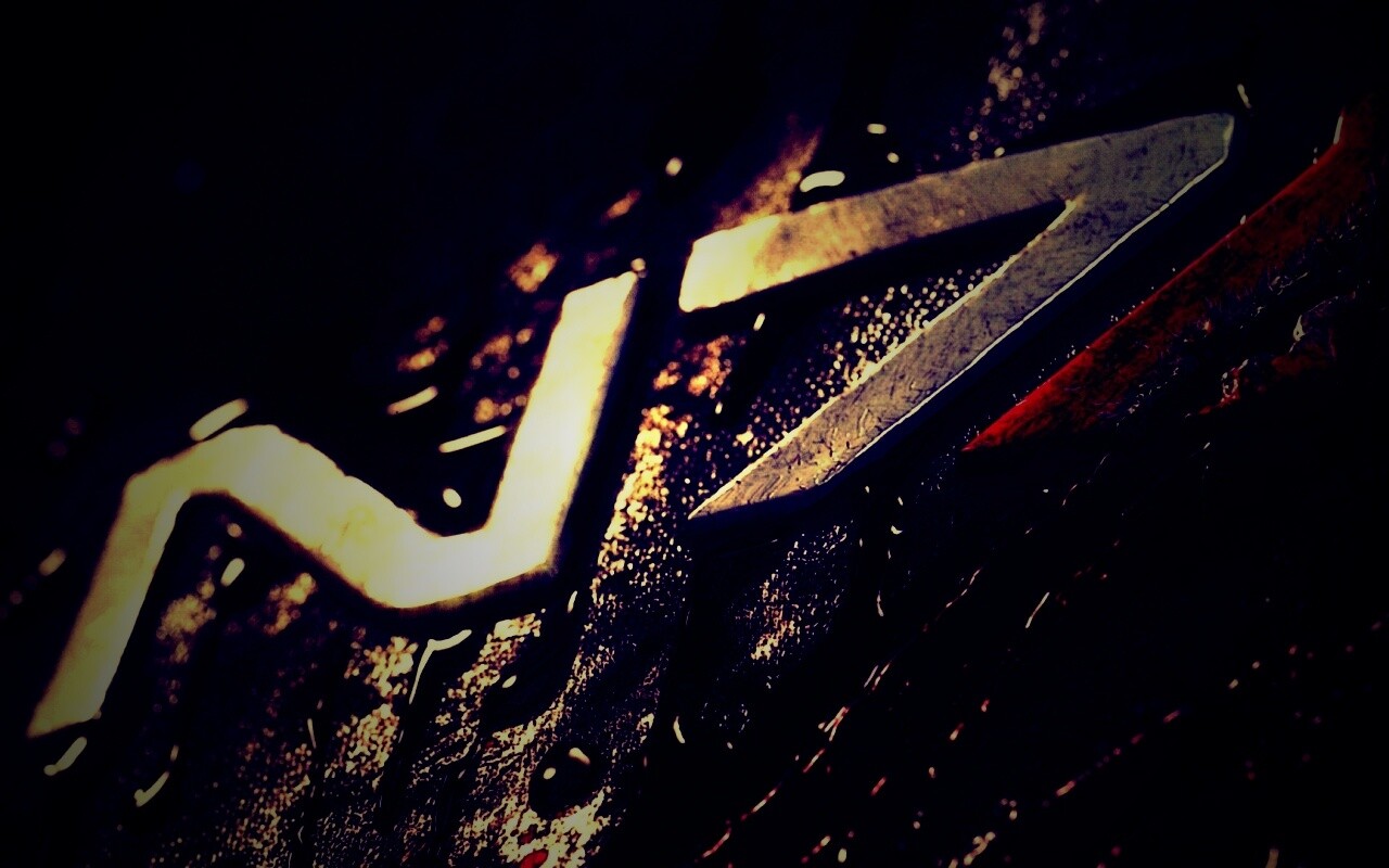 Логотип команды N7 из mass effect обои