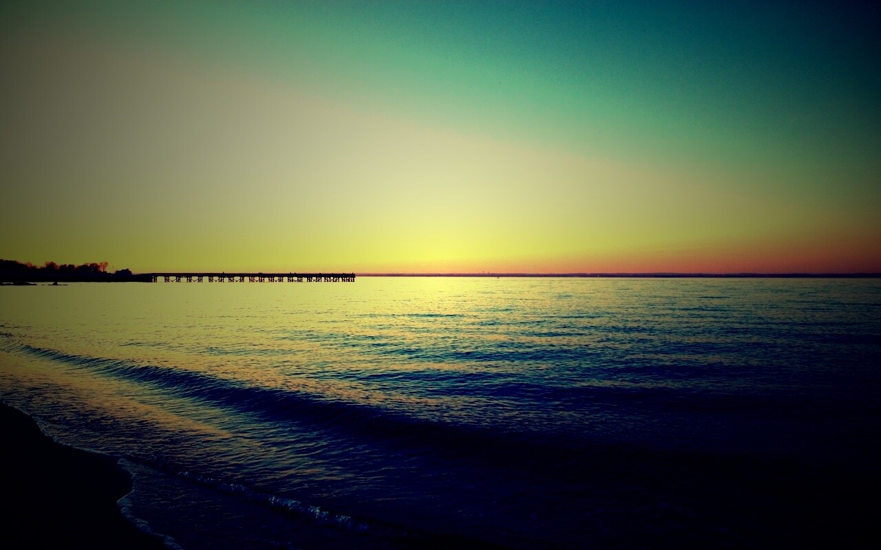 Причал обои